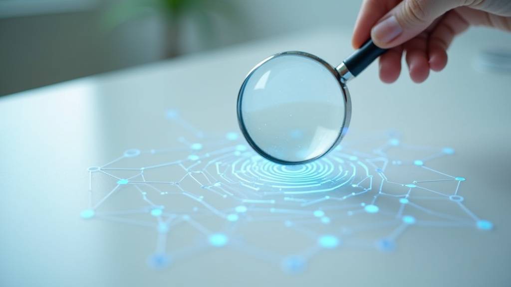 Illustration de recherche en ligne efficace avec des outils numériques
