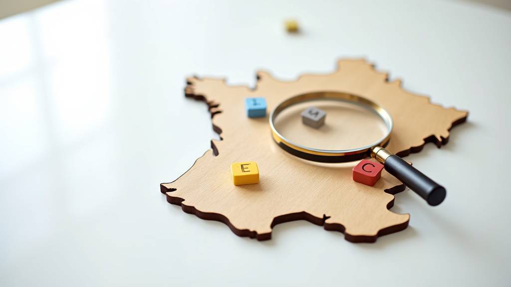 Carte des zones géographiques en France