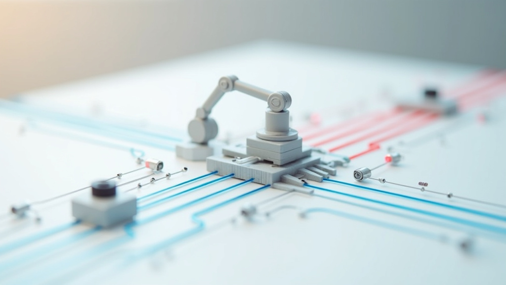 Schéma d'un système automatisé avec ses composants principaux