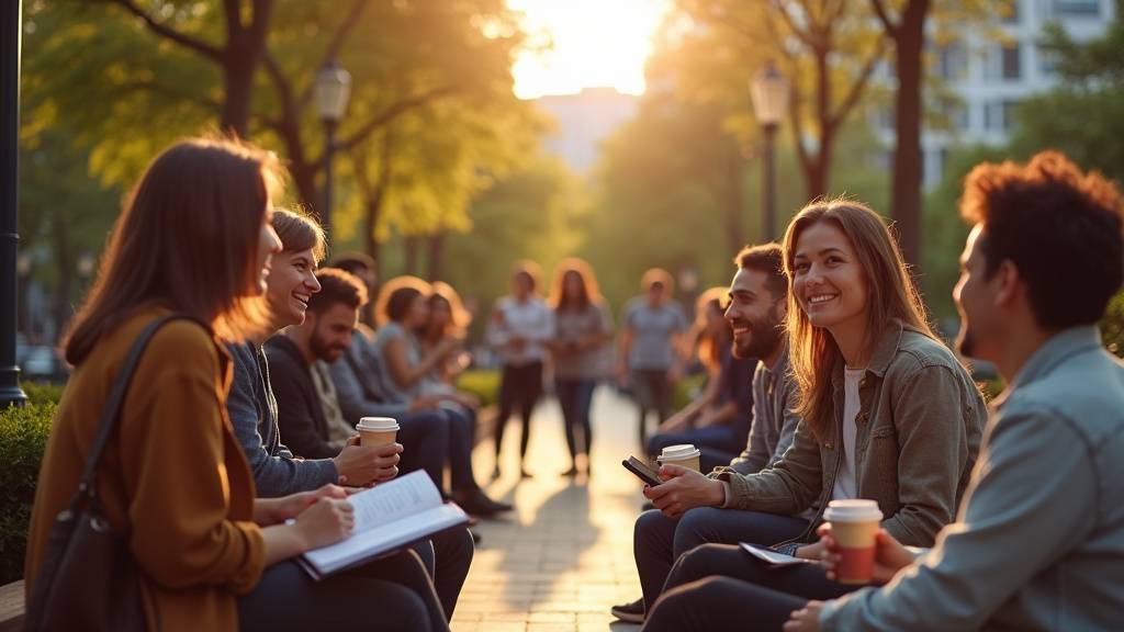 Interface d'un site de rencontres amicales